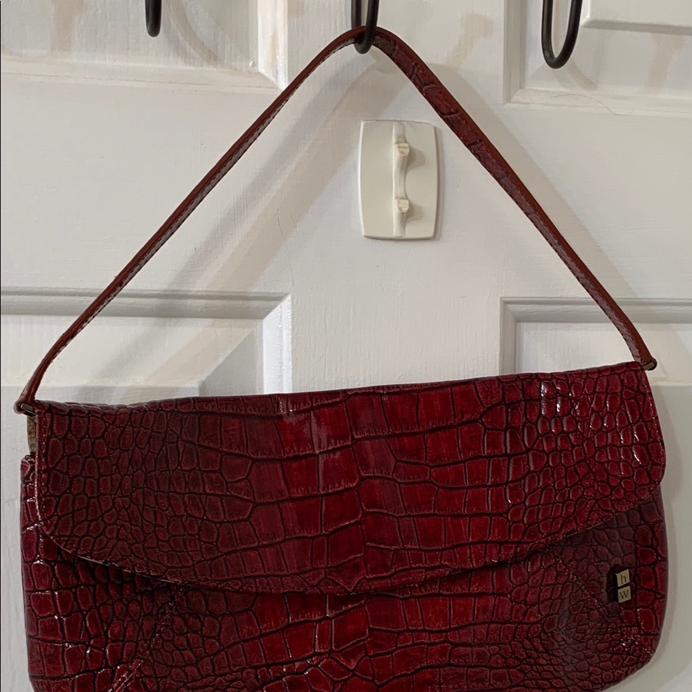 Helen welsh burgundy purse